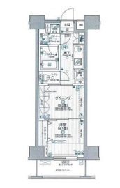 日神デュオステージ浅草三筋 8階 間取り図