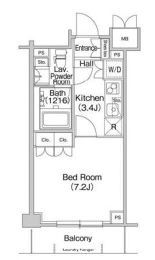 コンフォリア駒場 109 間取り図