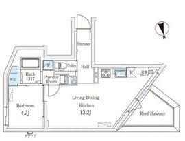 Fika代々木上原 301 間取り図