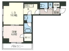 エスティメゾン浅草駒形 310 間取り図