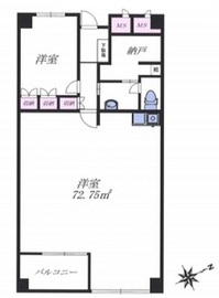 飯田橋セントラルプラザ 15階 間取り図