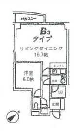 アロープラザ原宿 3階 間取り図