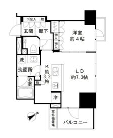 シャリエ御茶ノ水 10階 間取り図