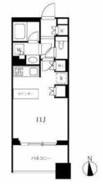 ネベル恵比寿 6階 間取り図