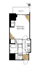 シティハウス東麻布 3階 間取り図