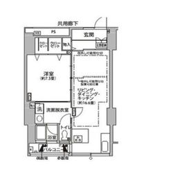 東雲キャナルコートCODAN 11-508 間取り図