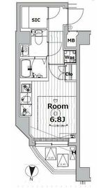 メイクスデザイン大井町 3階 間取り図