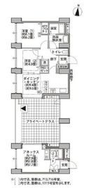 東雲キャナルコートCODAN 14-513 間取り図