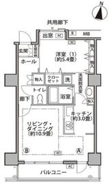 東雲キャナルコートCODAN 18-828 間取り図