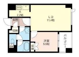 プライムメゾン銀座イースト 210 間取り図