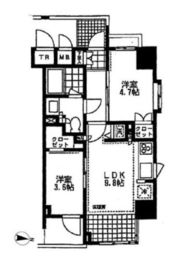 プライムアーバン池袋 1010 間取り図