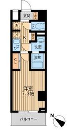 ユニフォート目黒中町 207 間取り図