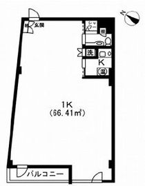 アーバンパーク代官山1 409 間取り図