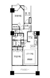 グランアルト豊洲 11階 間取り図