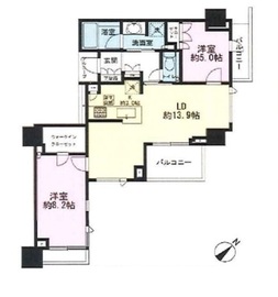 プラウド虎ノ門 19階 間取り図