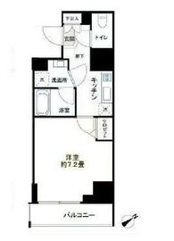 アクサス汐留 5階 間取り図