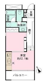 コリーヌ白銀 304 間取り図