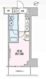 ステージファースト新御徒町2 2階 間取り図