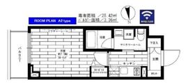 ステージファースト新御徒町2 9階 間取り図