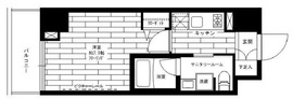 ステージファースト新御徒町2 3階 間取り図