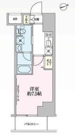 ステージファースト新御徒町2 2階 間取り図