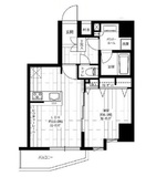 ステージファースト新御徒町2 5階 間取り図