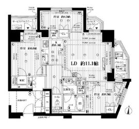 ブランズ文京本駒込 10階 間取り図