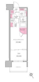 レジディア門前仲町プレイス 306 間取り図