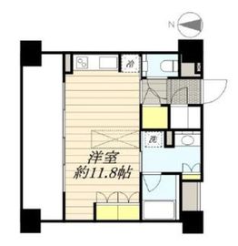 レクセル高田馬場 3階 間取り図