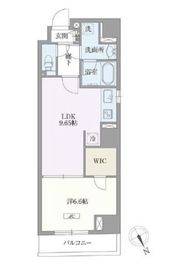 グランパセオ八丁堀 501 間取り図