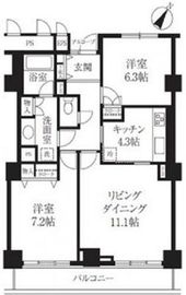 ベイコート芝浦 24 間取り図