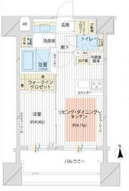 シティインデックス秋葉原 6階 間取り図