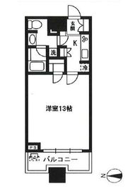 コンシェリア西新宿タワーズウエスト 12階 間取り図