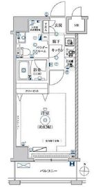 レアライズ両国 802 間取り図