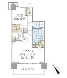 ブリリア早稲田諏訪通り 3階 間取り図