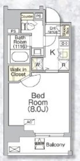 ルーラル二十四番館 301 間取り図