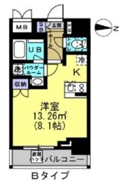 ルーラル二十四番館 302 間取り図