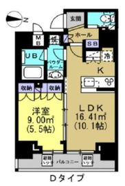 ルーラル二十四番館 1202 間取り図