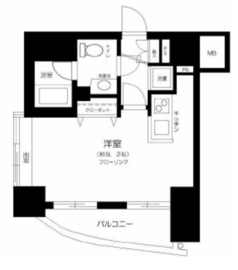 ダイアパレス代官山 8階 間取り図