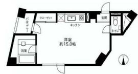 トゥールブランシュ麻布 2階 間取り図