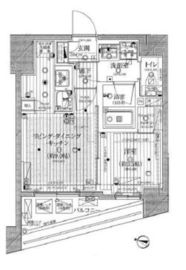 シティインデックス千代田岩本町 1302 間取り図