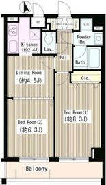 アミカル・エフ 403 間取り図