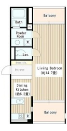 富ヶ谷アパートメント 201 間取り図