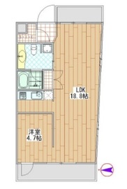 THEパームス三田 3階 間取り図