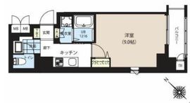 グランカーサ日本橋浜町 201 間取り図