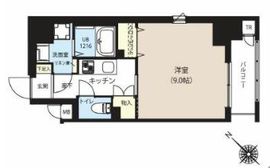 グランカーサ日本橋浜町 202 間取り図