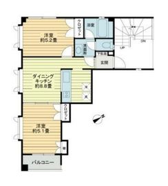 オープンレジデンシア本駒込六丁目 1階 間取り図