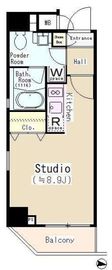 パークサイド錦糸町レジデンス 201 間取り図