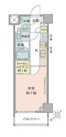 ザ・パークワンズ目黒不動前 4階 間取り図