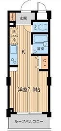 アーデン目黒不動前 411 間取り図